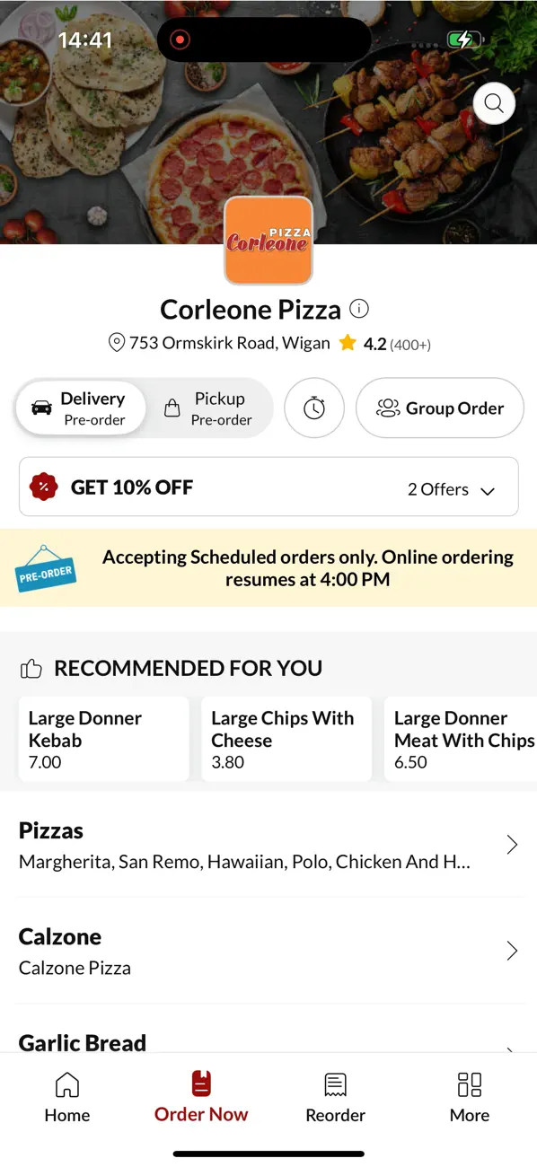 Screenshot #2 pour Corleone Pizza Wigan