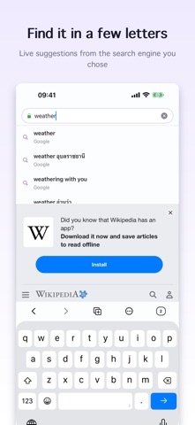 Show Browser. Screenshot 5 of 10