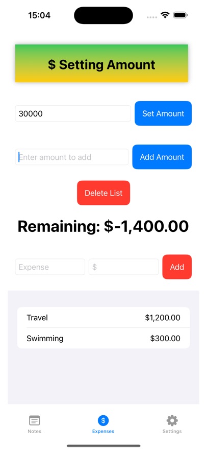 Expense-Note Manager