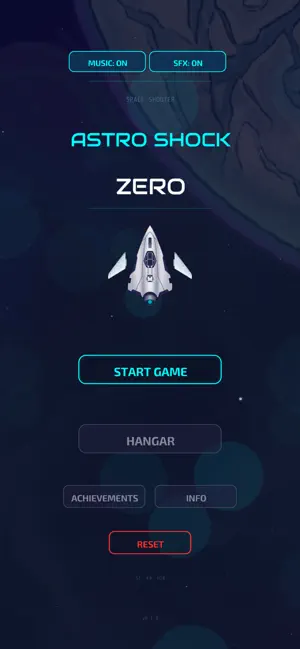 Astro Shock Zero screenshot 1