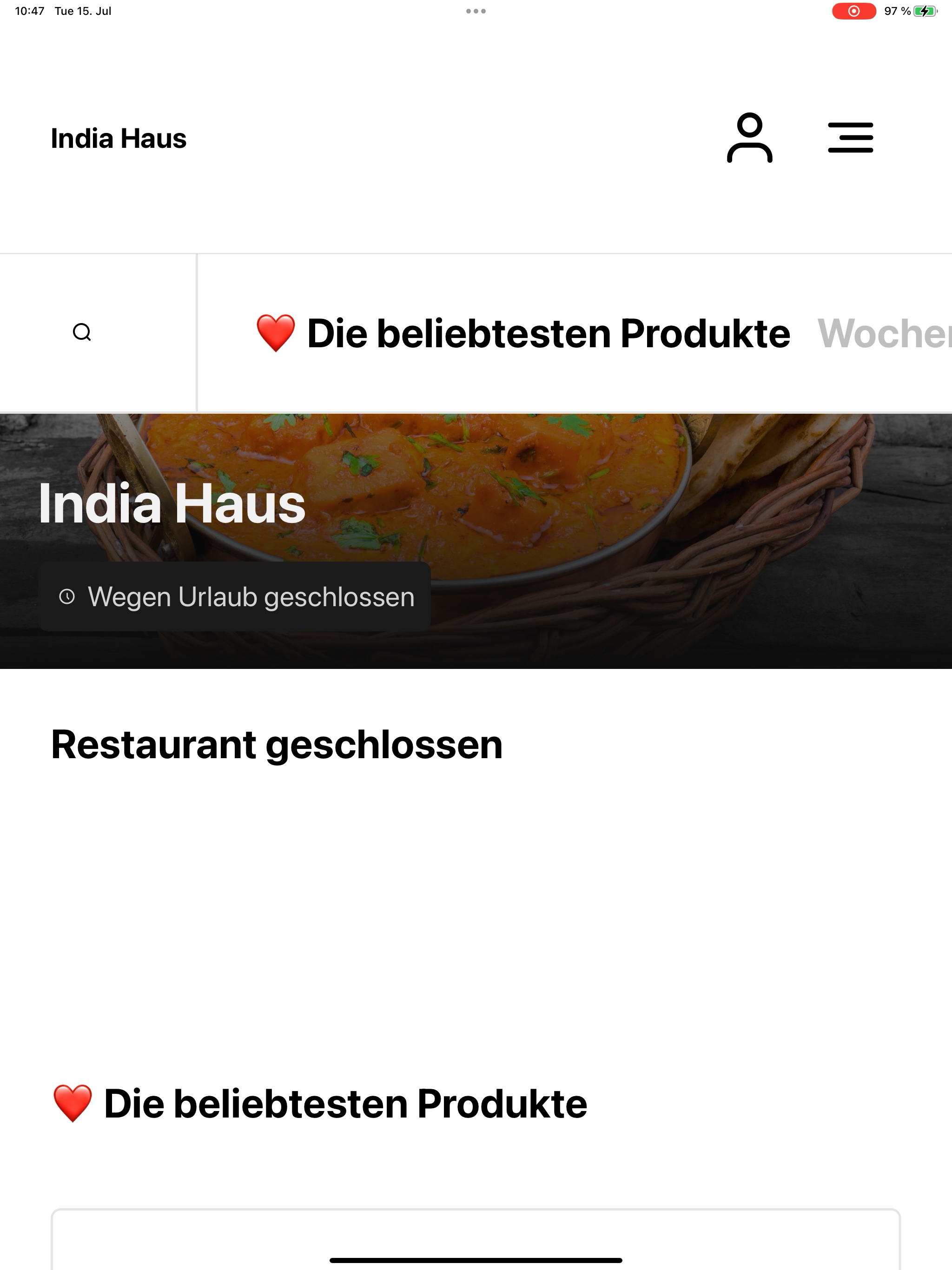 India Haus Winsen screenshot 7