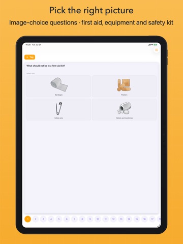 CSCS Card: Mock Test HS&E CITB iPad screenshot