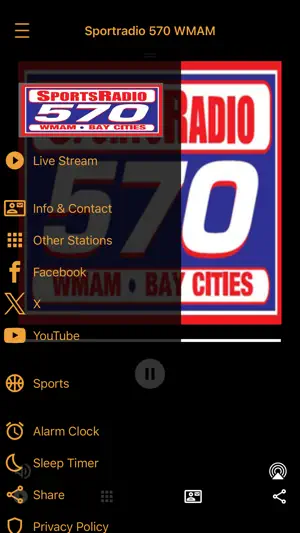 Sportsradio 570 WMAM screenshot 2