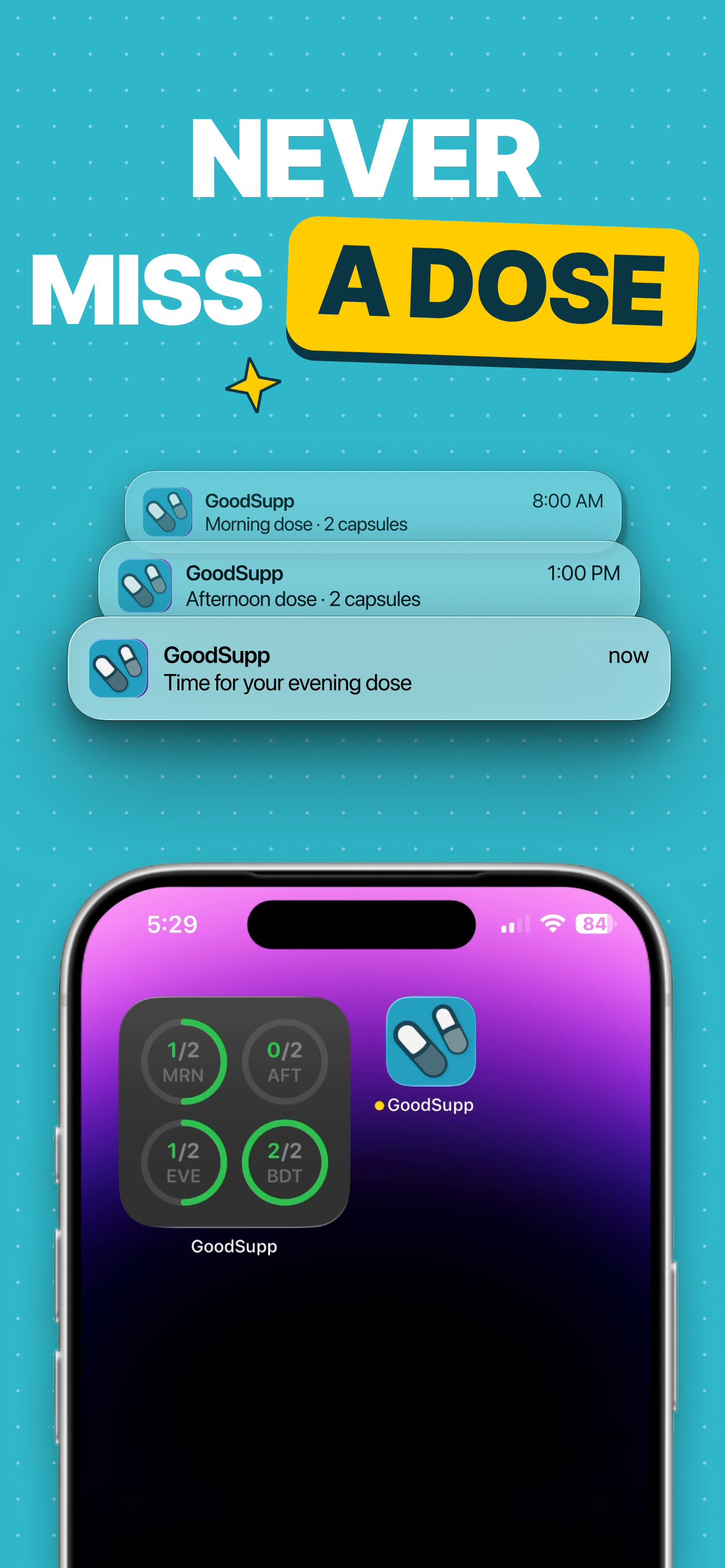 Supplement Tracker - GoodSupp screenshot 2