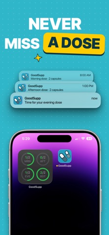 Supplement Tracker - GoodSupp Screenshot 2 of 5