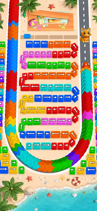 Wool Crush™-Escape Traffic Jam screenshot 2
