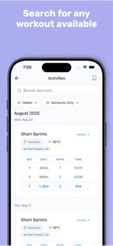 TrackIt: Track & Field Screenshot 6 of 8