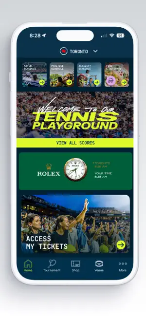 National Bank Open iPhone screenshot 2