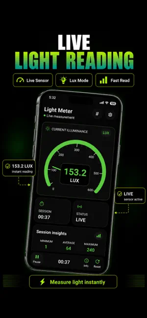 Light Meter - LUX screenshot 1