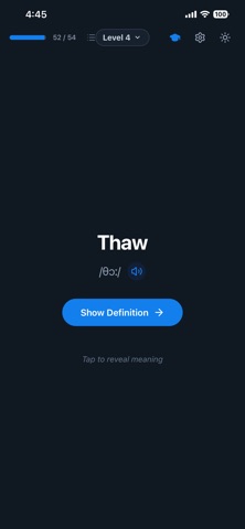 Deep Vocab: TOEFL screenshot