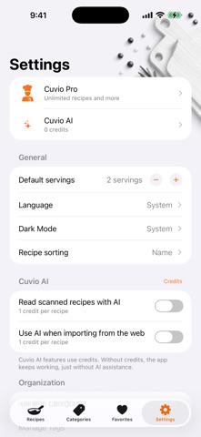 Cuvio - My Recipes Screenshot 6 of 6