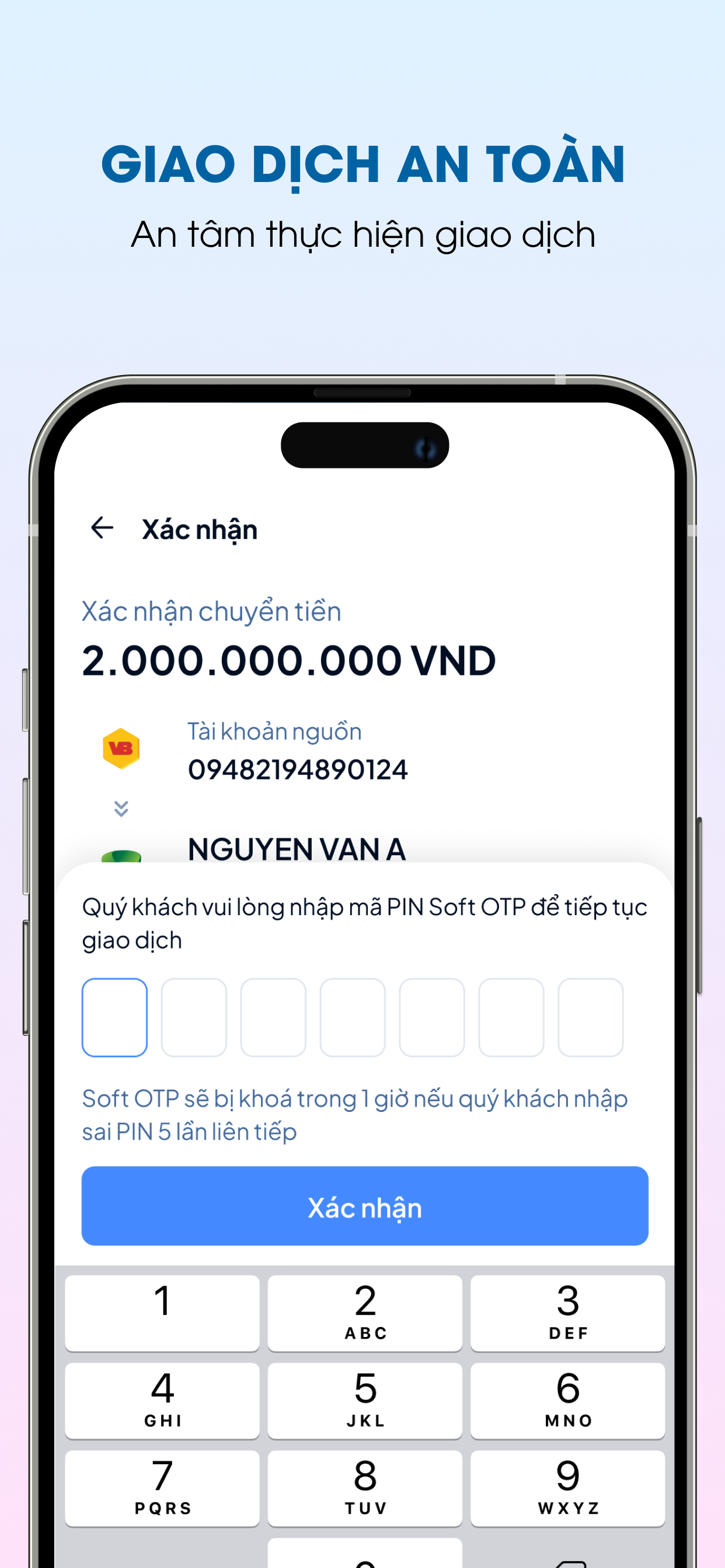 Vietbank DigiBiz screenshot 5