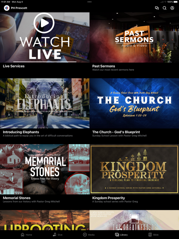 Prescott Potter's House iPad screenshot 4 - Education app
