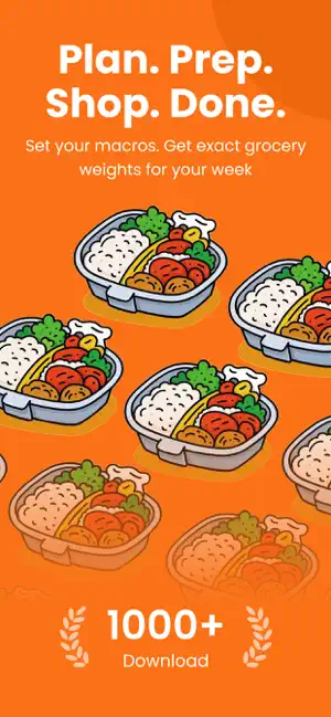 Protein Planner - Meal Prep screenshot 1