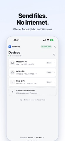 LanShare screenshot 1