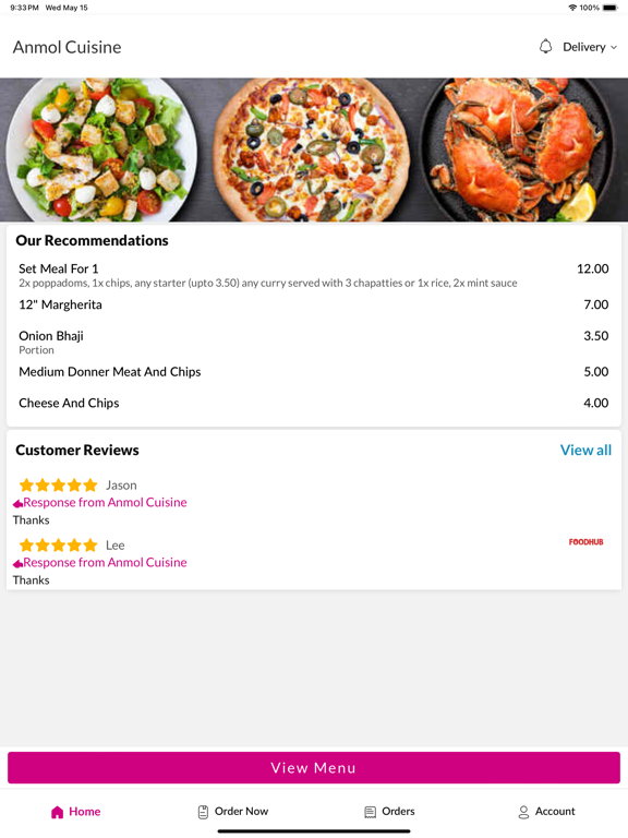 Screenshot #5 pour Anmol Cuisine.