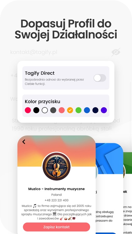 Tagify - Cyfrowa Wizytówka screenshot-5