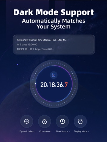 Floating Clock iPad screenshot 4