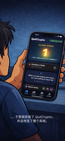QuitCrypto - Block Trading screenshot