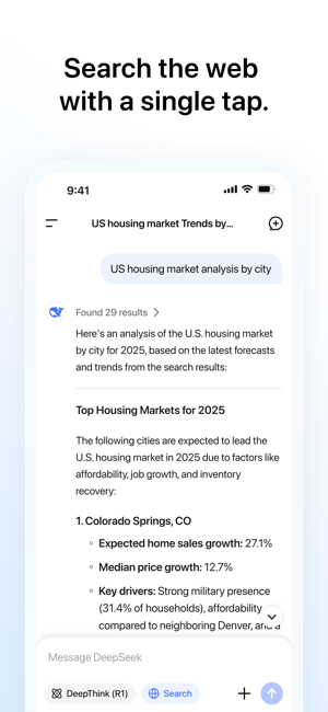 ‎DeepSeek - KI-Assistent Screenshot
