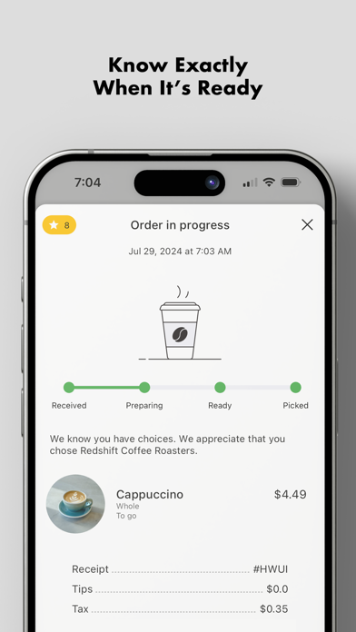 Redshift Coffee Roasters screenshot