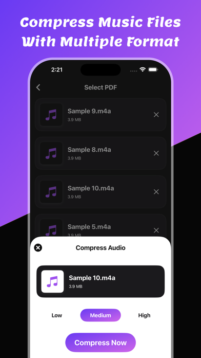Ringtone Maker: audio extract Screenshot