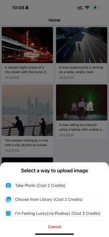 PhotoSpeak: AI Photo Learning iPhone screenshot