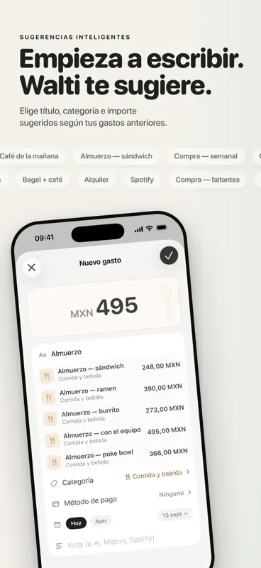 Walti: Control de gastos screenshot 7 of 10