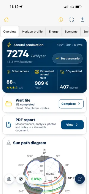 Azimutis – Solar Shade Tool screenshot 2