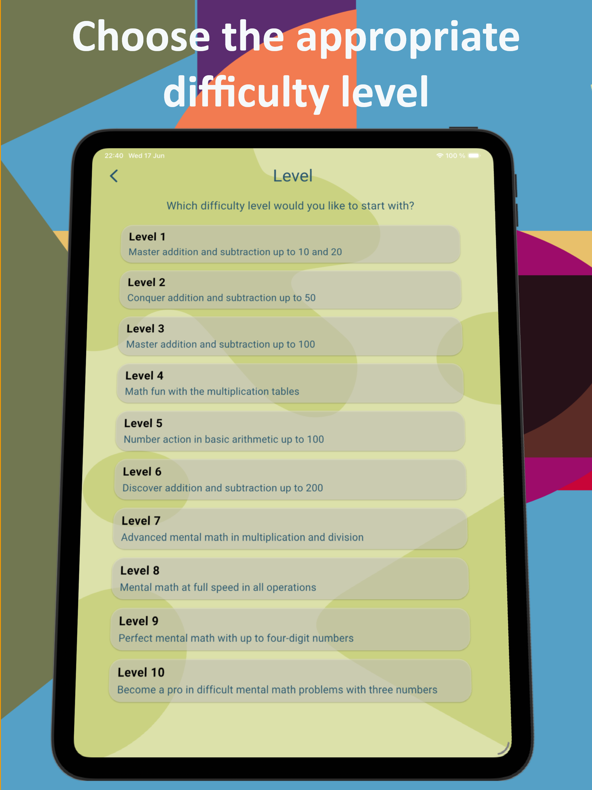 M3 Mental Math: Learn Math screenshot 10