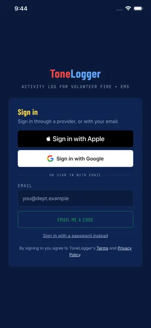ToneLogger screenshot 1