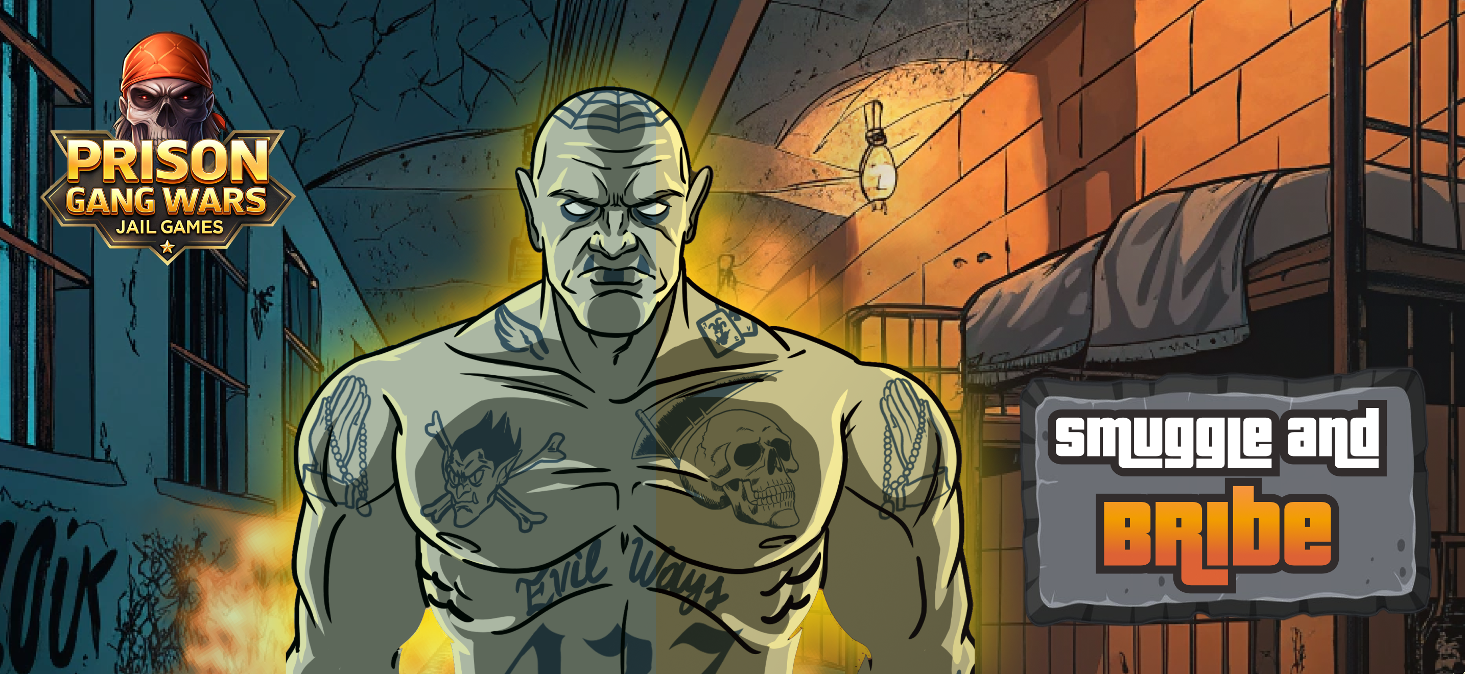 Prison Gang Wars : Jail Games