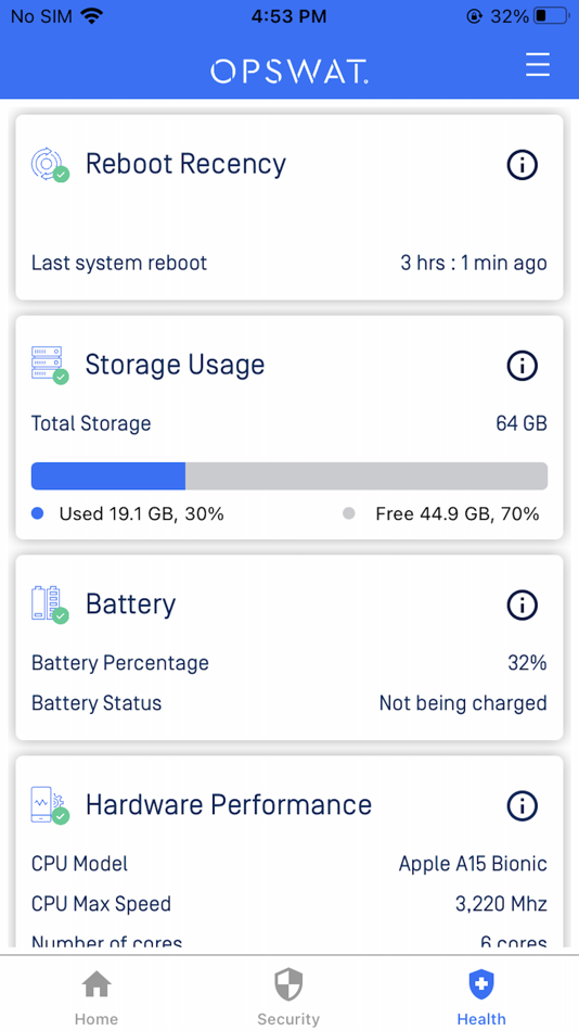 #2. OPSWAT Mobile App (iOS) By: OPSWAT