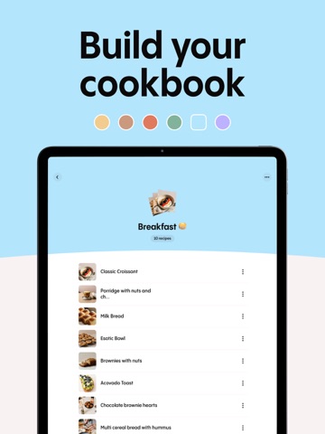 Recipe Keeper & Saver - Recify iPad screenshot