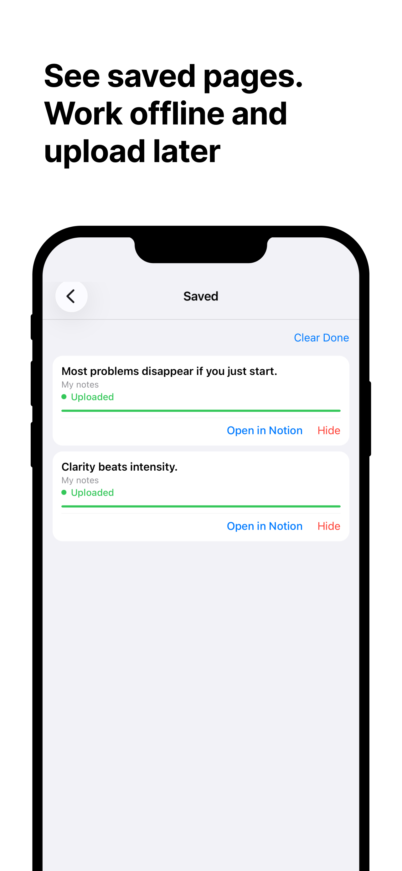Fast Actions for Notion
