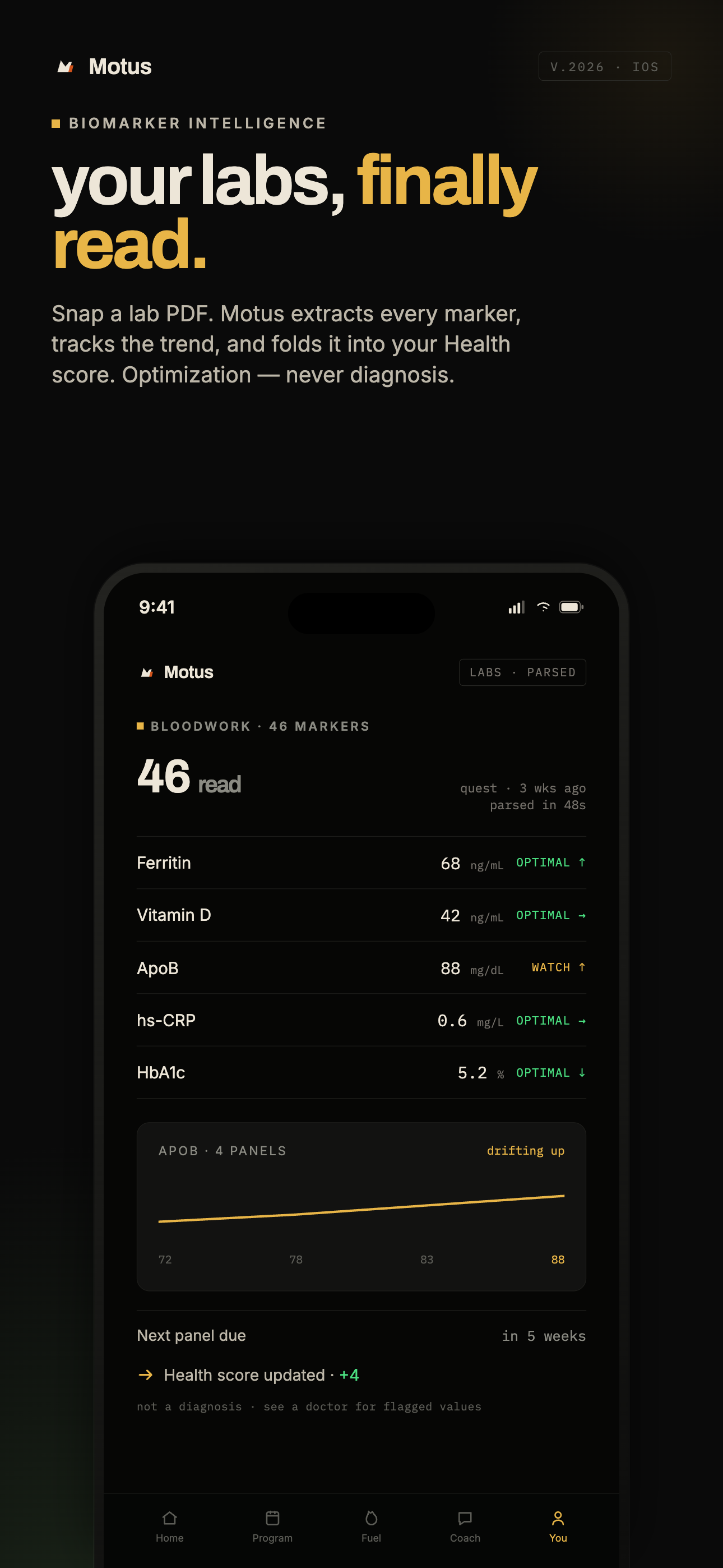 Motus Program screenshot 7