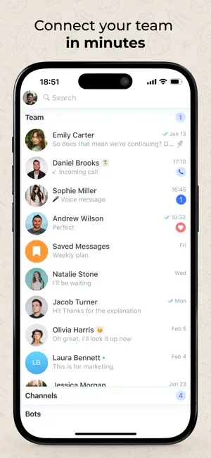 amo | team messenger screenshot 1