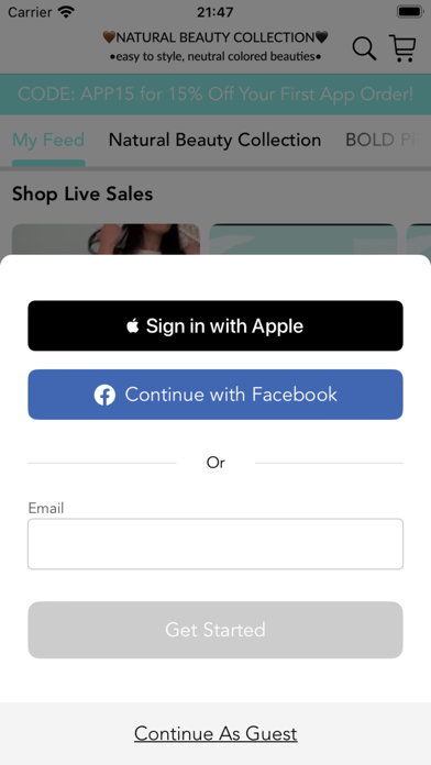 Cali Moon Boutique Screenshot