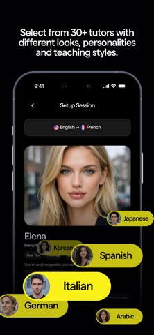 Tooter: Learn by Speaking iPhone screenshot