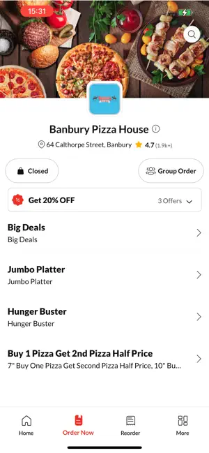 Banbury Pizza House screenshot 2