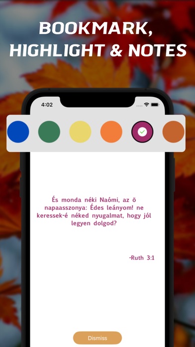Hungarian Bible - offline Screenshot