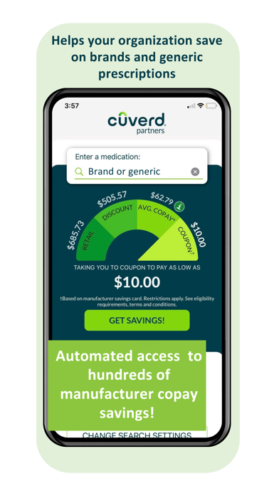 Your Cuverd: Rx Savings Screenshot