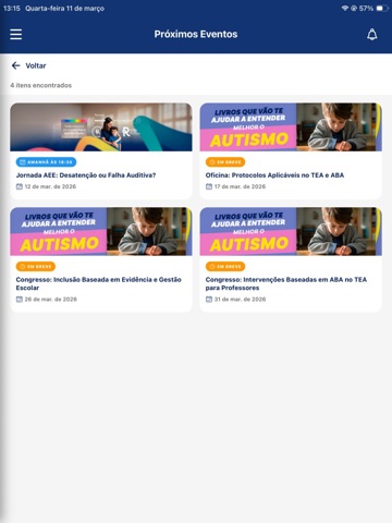 Rhema Neuroeducação iPad screenshot