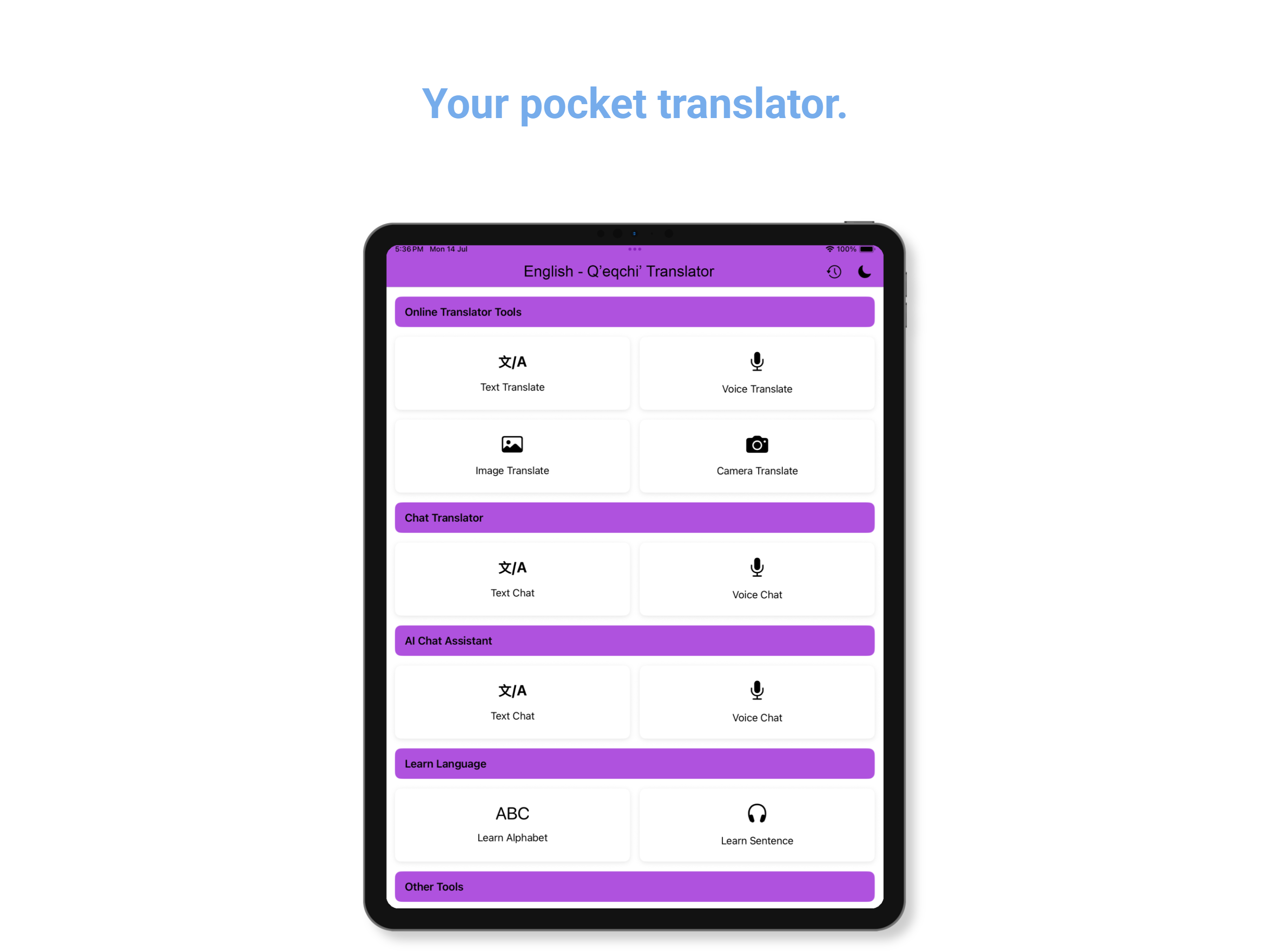 English - Qʼeqchiʼ Translator screenshot 10