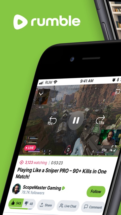 Rumble: Livestreams & Videos