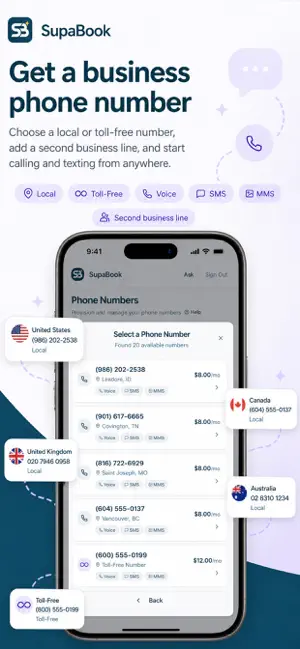SupaBook: AI CRM & Phone screenshot 4