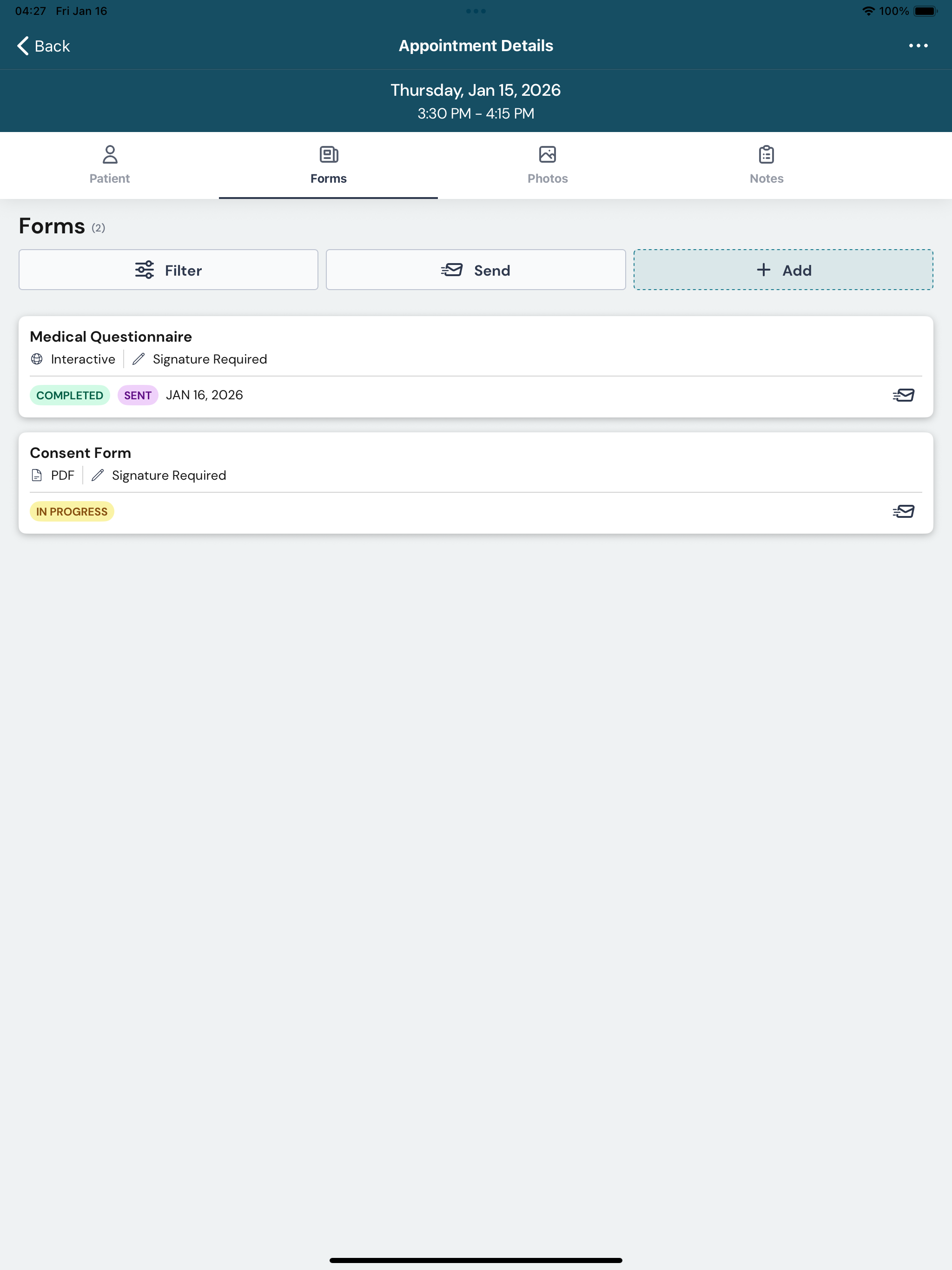ProFile Aesthetic Management screenshot 14