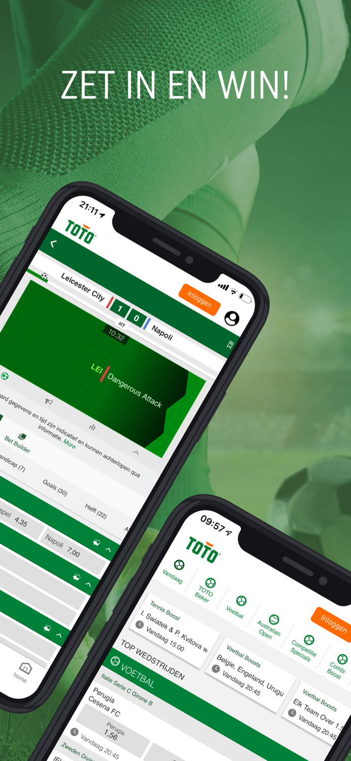 TOTO Sport - Wedden op Sport