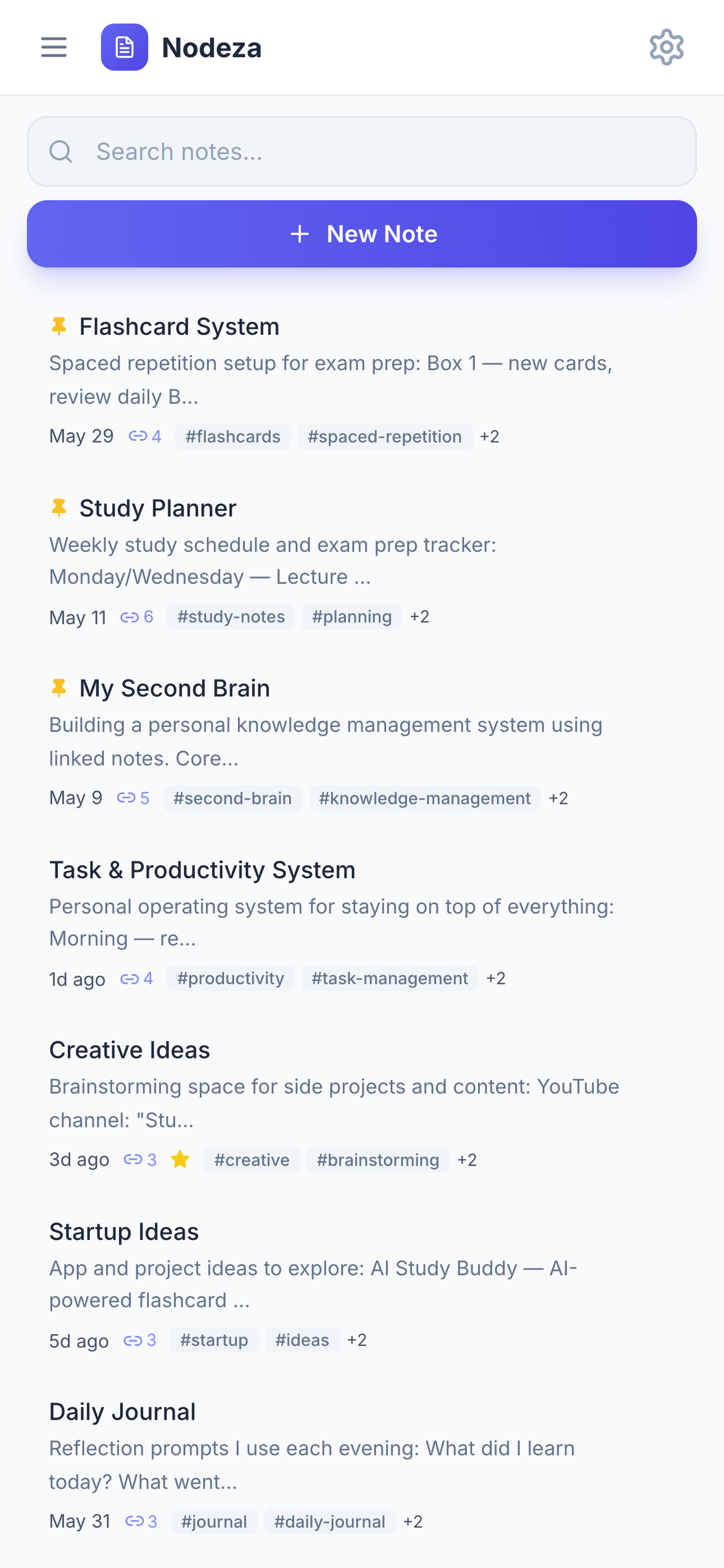 Nodeza screenshot 4