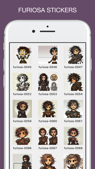 Furiosa Emotes Stickers Screenshot